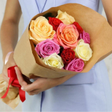 9 Red roses