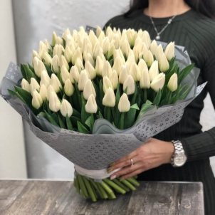 101 White Tulip